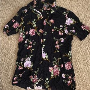 ASOS button down floral shirt